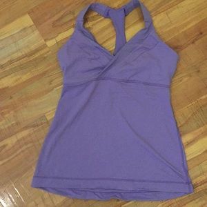 Lilac lululemon tank